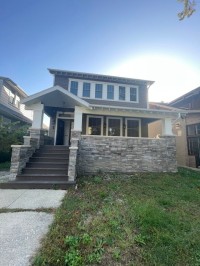 a completed home exterior remodeling project